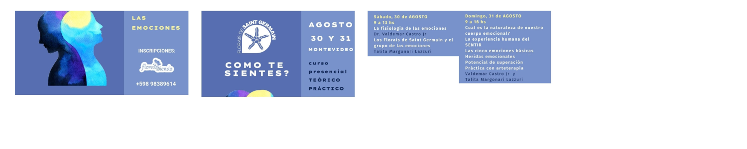 Las emociones --- PRESENCIAL URUGUAY CON TALITA MARGONARI LAZZURI Y DR. VALDEMAR CASTRO JR.